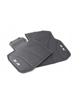 Коврики BMW X3 G01, X3M F97, iX3 G08 (с низким бортом) (4 шт)