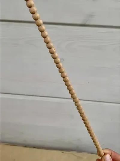 Молдинг декоративный для стен N142. Деревянные заготовки для творчества, бук, 10 шт. по 1200 мм.