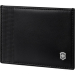 Визитница Victorinox Altius Alox с защитой от сканирования RFID, чёрная, 8x1x10 см