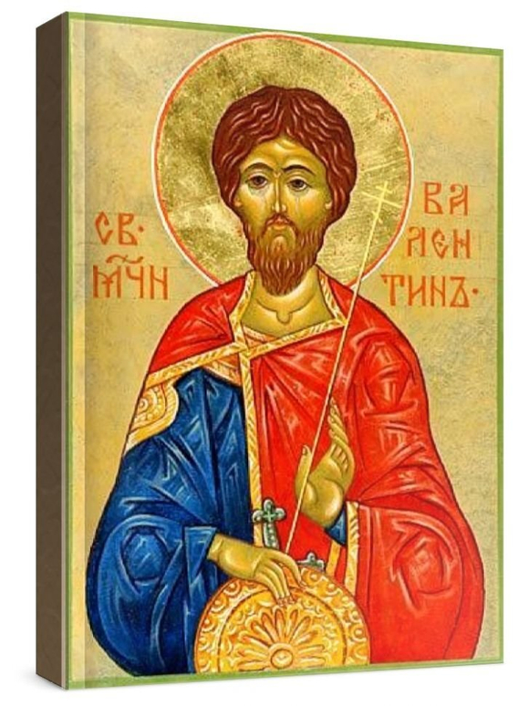 Валентин Доростольский (рукописная икона)