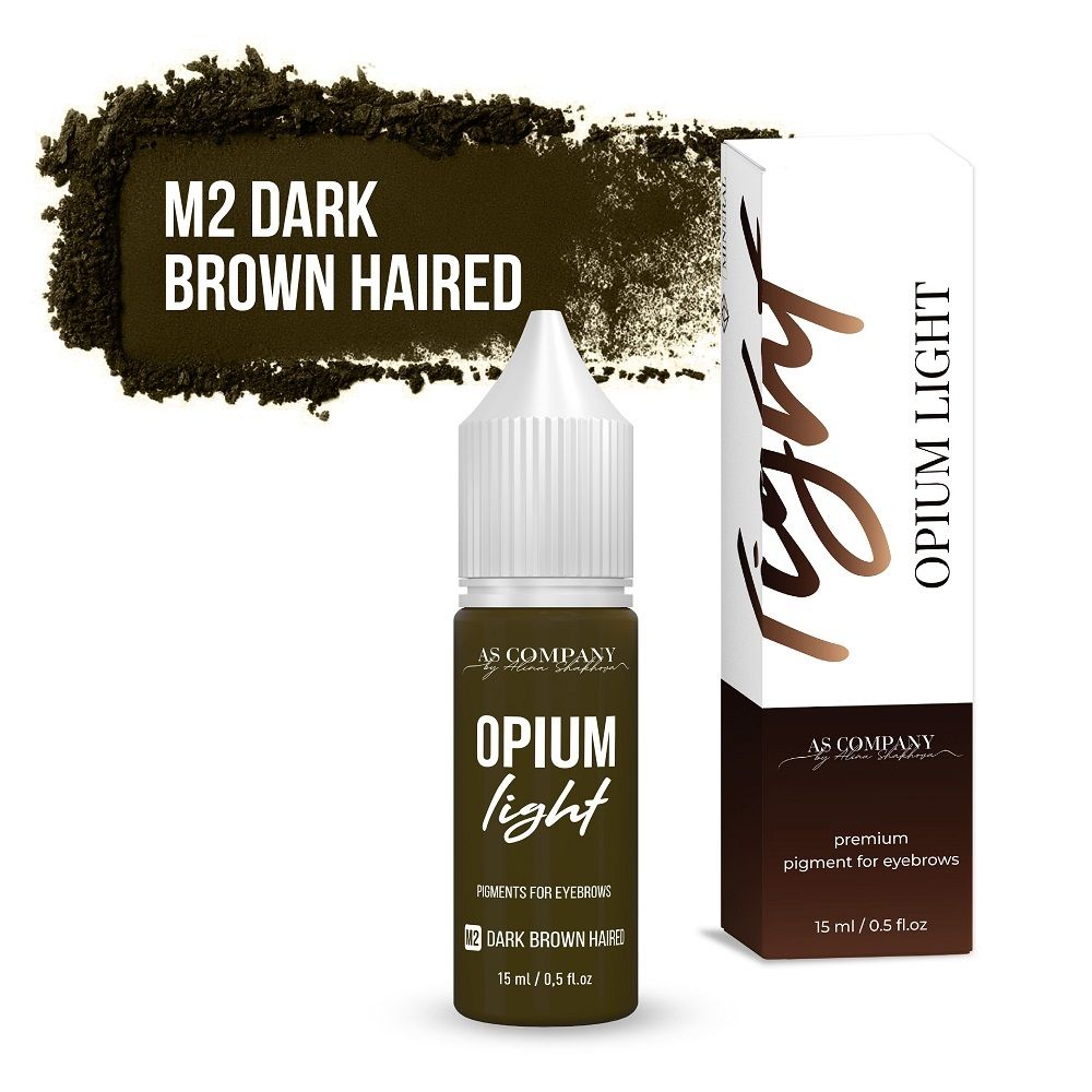 Минеральный пигмент Opium Light M2 Dark Brown Haired, 15мл
