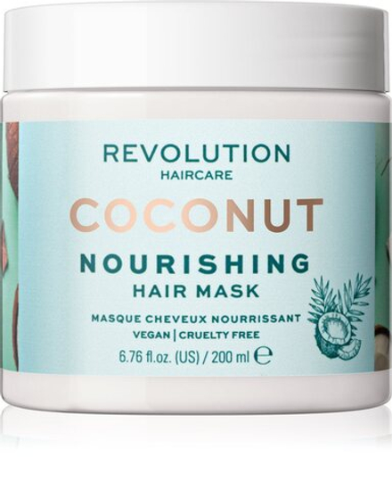 Revolution Haircare Hair Mask Coconut - питательная маска для волос /   200  ml  / GTIN 5057566408257