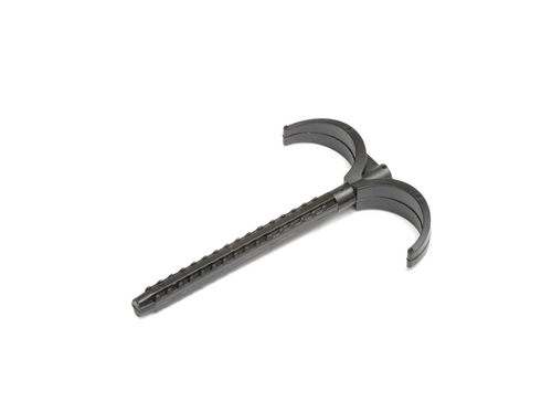 Крюк двойной с дюбелем для 2-х труб в изоляции