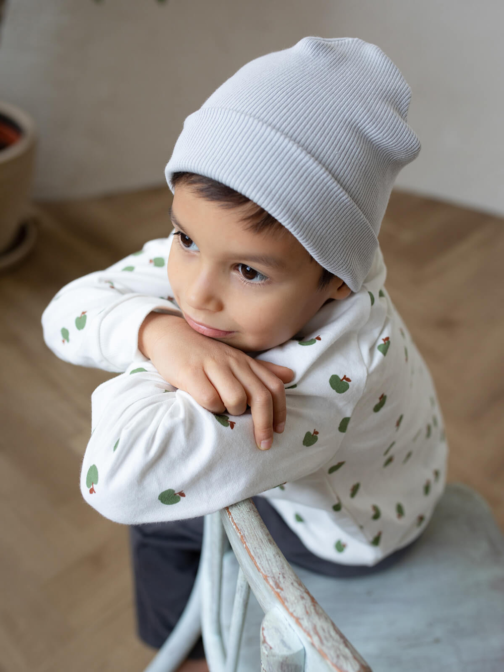 Шапка Mjölk Storm Gray, уценка