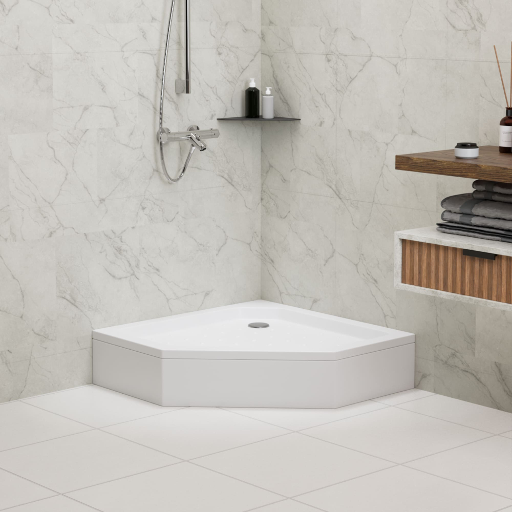 Душевой поддон трапеция RGW STYLE-TR (1000x1000)