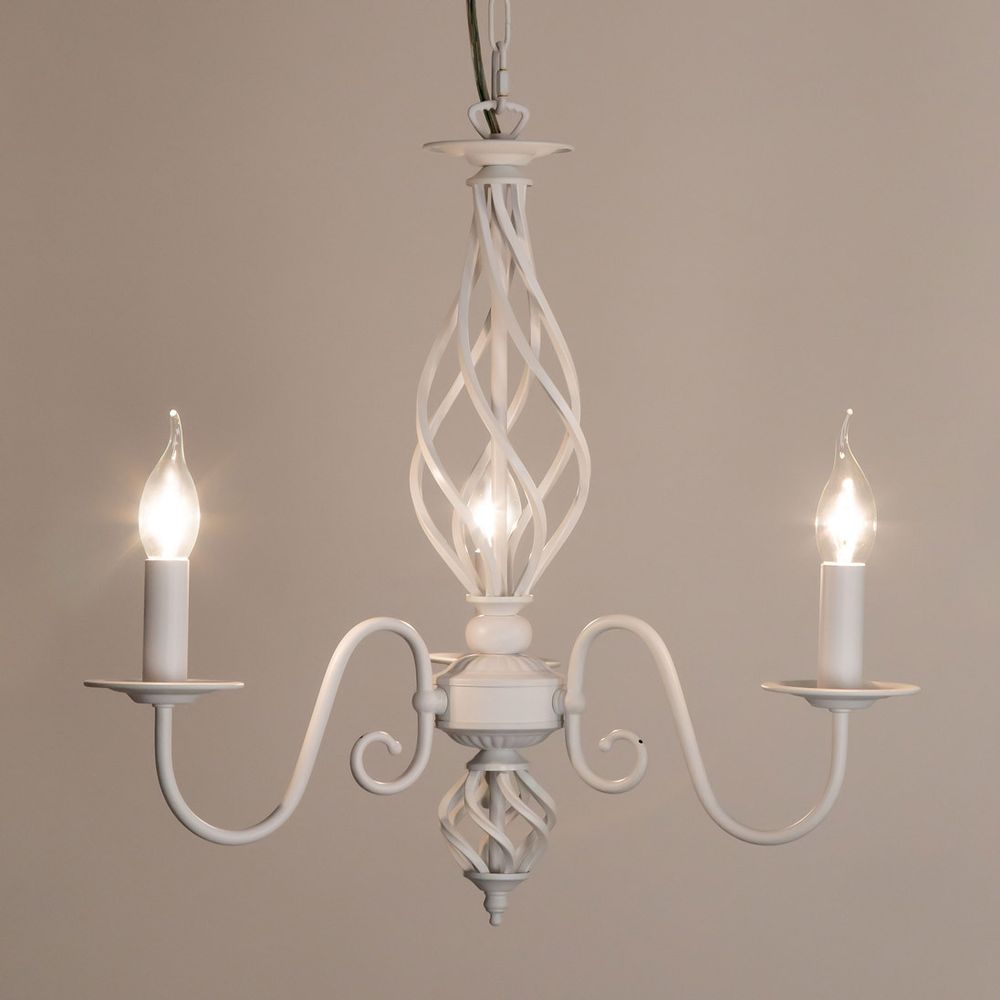 Citilux Ровена CL427130 Люстра с абажурами Белая