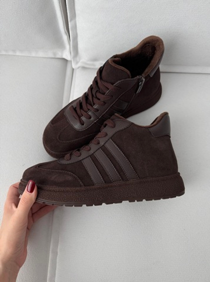 Кеды из натуральной замши