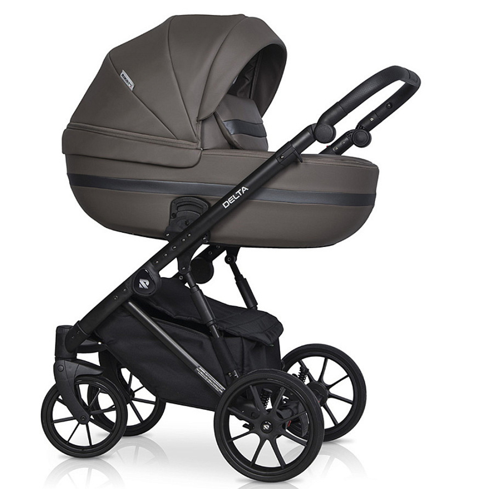 Детская коляска Riko Basic Delta Ecco 3 в 1 12 Mokka