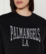 Худые COLLEGE CLASSIC CREW Palm Angels - черный(PWBA017F 24FLE001)