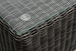 "Боно" лаунж-зона из искусственного ротанга, цвет графит