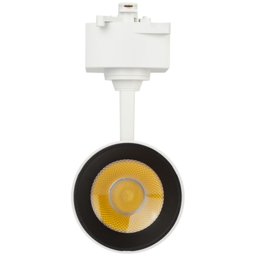Трековый светильник однофазный ЭРА TR5-1040 WH светодиодный 10Вт 4000К белый | Однофазные светильники LED