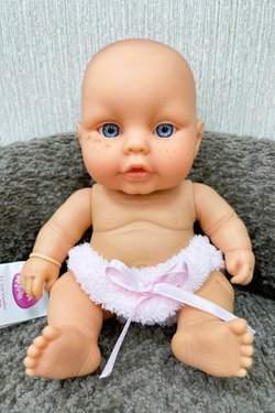УЦЕНКА Пупс BERJUAN виниловый 20см (девочка) Baby (191)