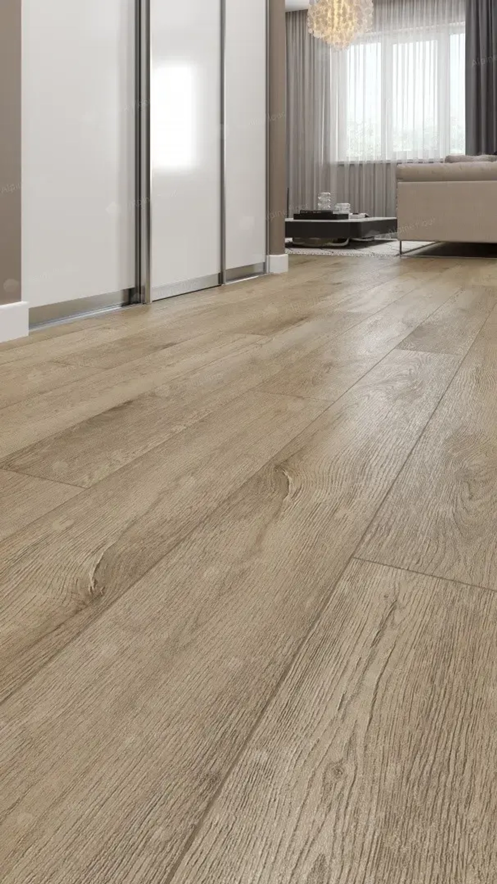 SPC ламинат Alpine Floor Дуб млечный ABA