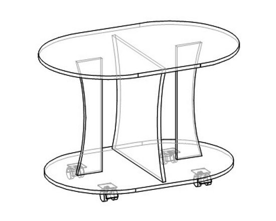 Стол журнальный ДАЛЛАС