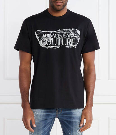 Футболка Versace Jeans Couture - черный(76GAHE03CJ00E)