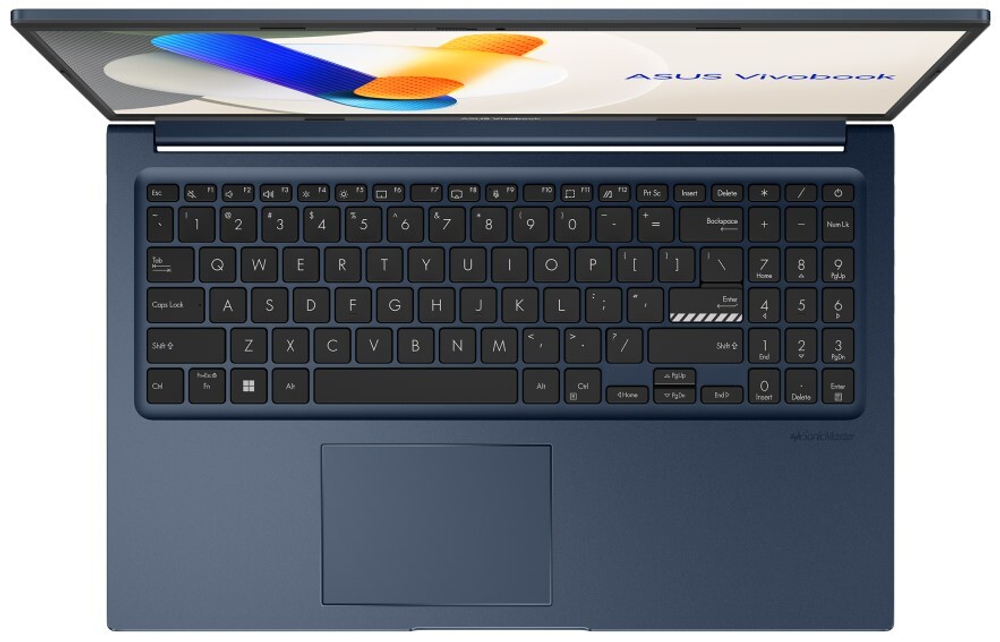 Ноутбук  ASUS Vivobook 15 X1504VA-BQ003 15.6 ", Core i5, 16 Гб RAM, 512 Гб SSD, Iris Xe Graphics, Синий