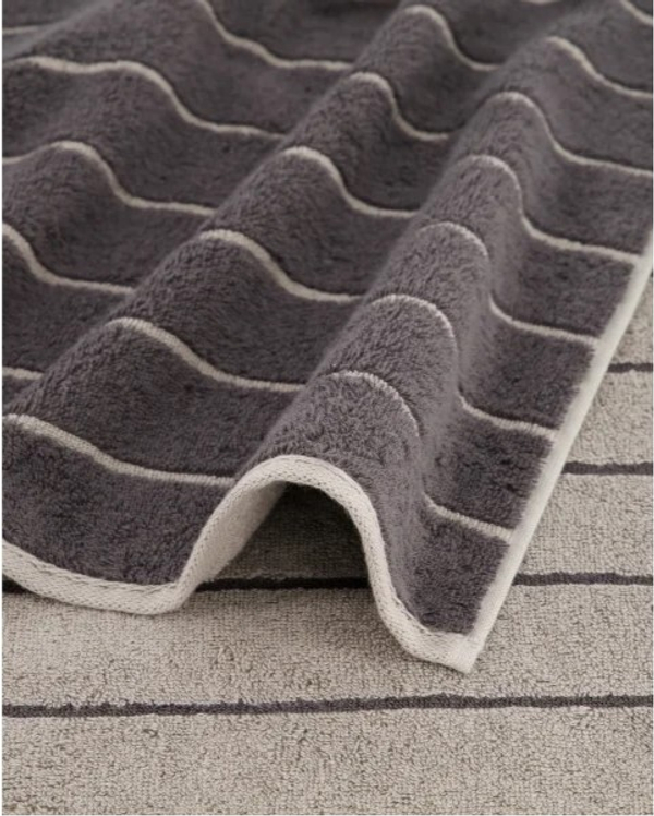 Полотенце 80х150 Cawo 6232 коричнево-серое