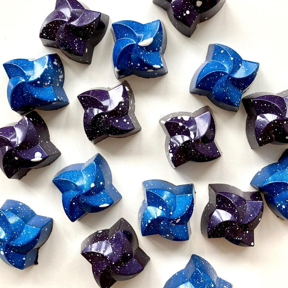 774 | Форма для шоколадных конфет &quot;Ветерок&quot; (275*175 мм)