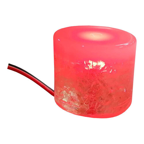 Светодиодная круглая брусчатка 5*5 красный