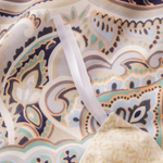 Комплект постельного белья Делюкс Сатин 100% хлопок на резинке LR622