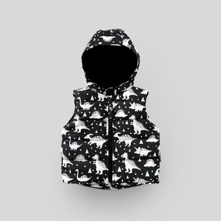 Жилет (динозавры на чёрном)