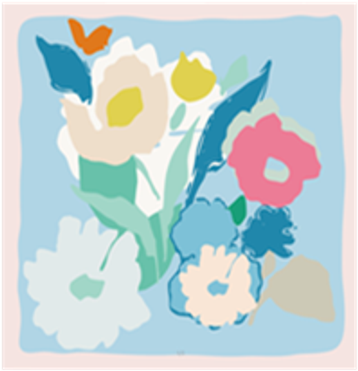 Платок 64x64 см AV-AM06901