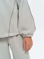 Олимпийка флисовая "Пепел" 7+