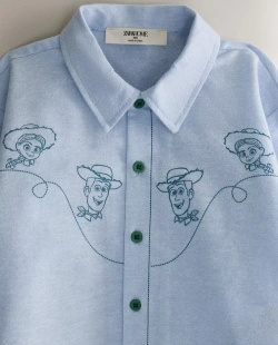 ZARA HOME ДЕТСКАЯ ПИЖАМА «TOY STORY ©DISNEY», СИНИЙ