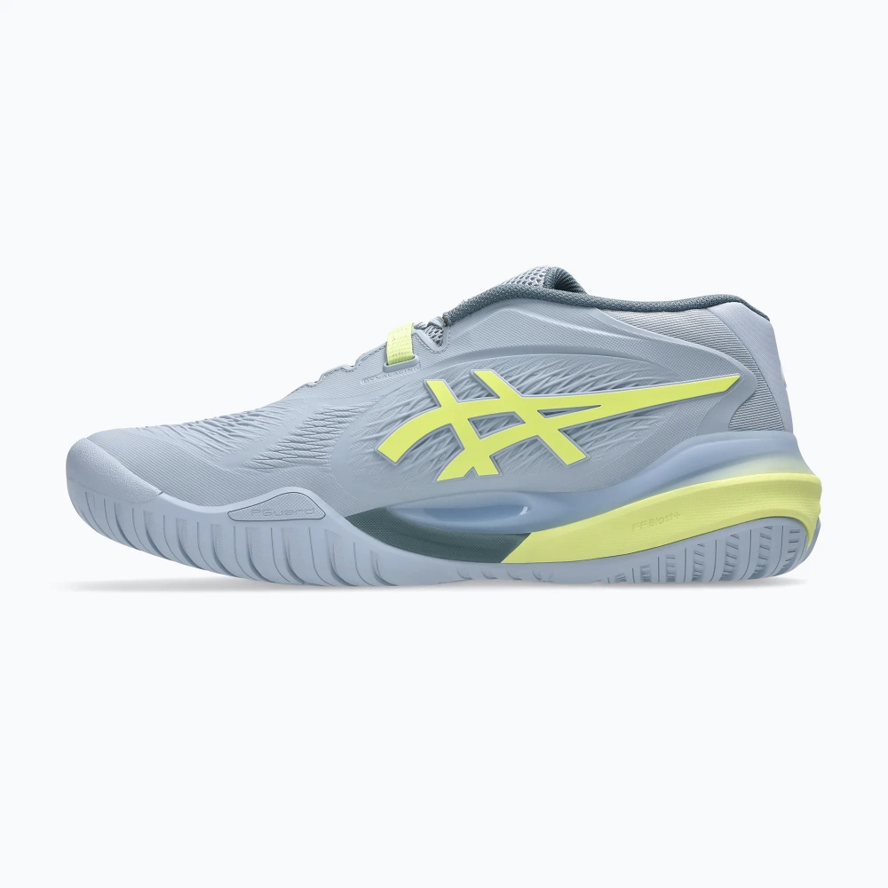 Теннисные Кроссовки ASICS Gel-Resolution X grey blue/pistachio