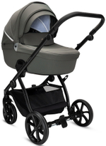 Детская коляска Noordi Fjordi V2 3 в 1 с автокреслом Terra Black 1462150 Alpine Moss