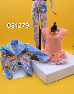 Одежда для куклы Барби винтаж костюм 031279