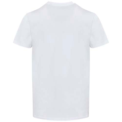 Футболка унисекс Balfour плотностью 200 г/м² с коротким рукавом и V-образным вырезом, изготовленная из органических материало