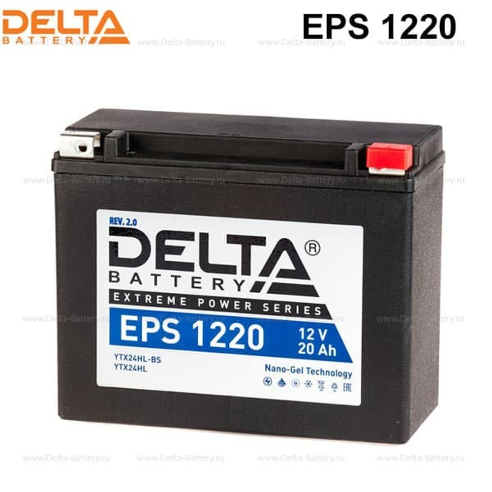 Аккумулятор Delta EPS 1220 (12V / 20Ah) [YTX24HL-BS, YTX24HL]