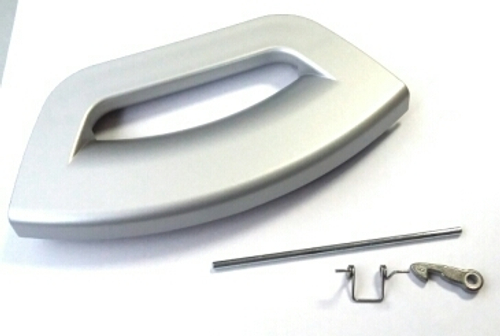 Ручка люка Ariston, Indesit (серебристая)