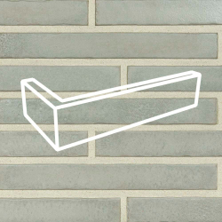 Облицовочная плитка угловая Lifebrick Лонг 201, 235х110х50х15 мм