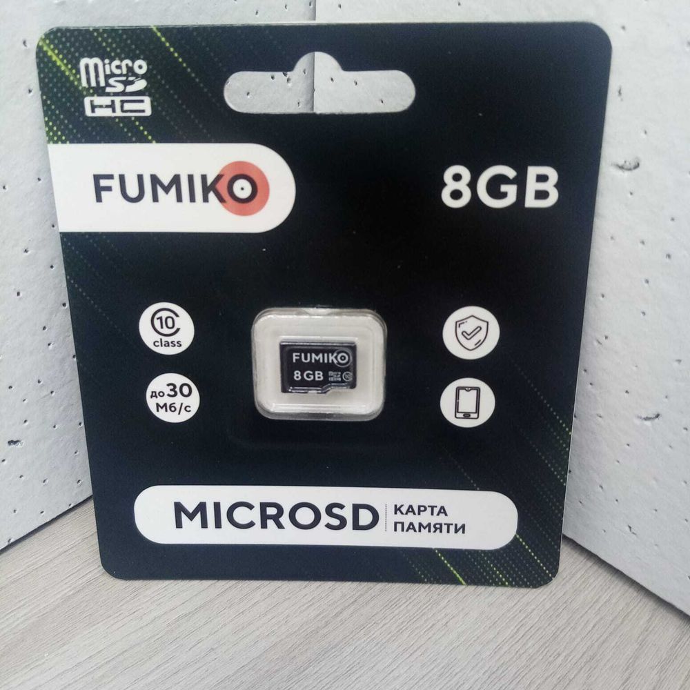 Карта памяти Fumiko 8GB MicroSDHC Class 10 (без адаптера)