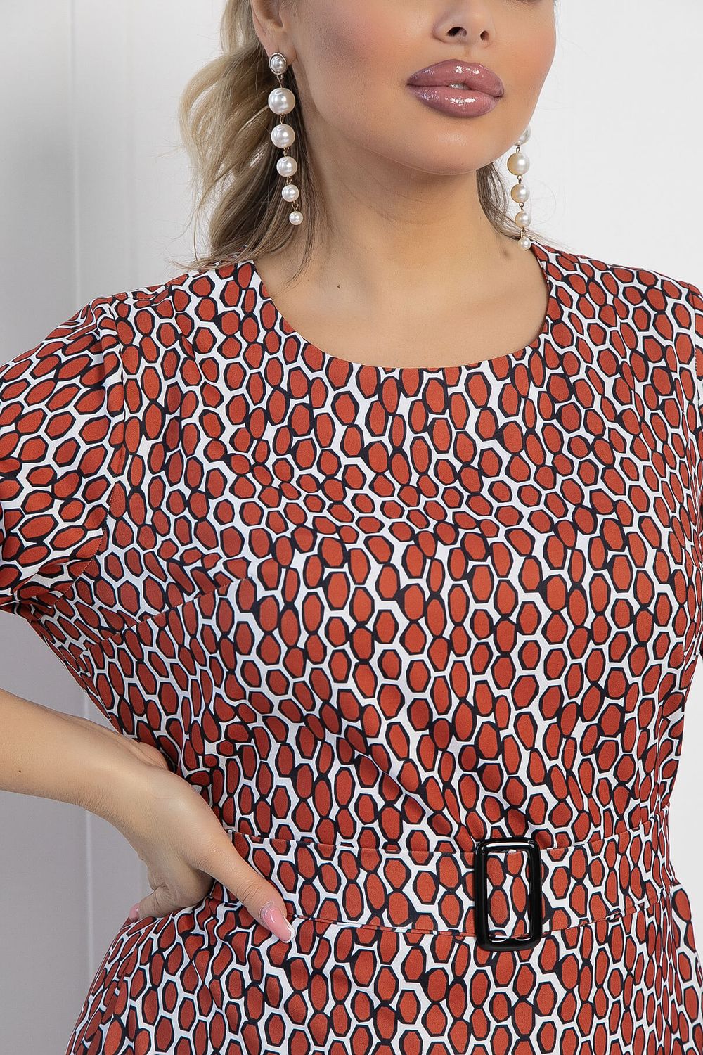 Платье Эпоха моды (терракотовое) П12759-25М LT Collection