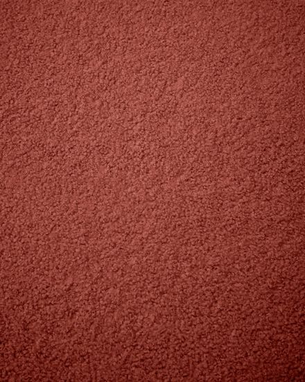 Чехол на пуф Kaeli из терракотового букле Ø 90 см