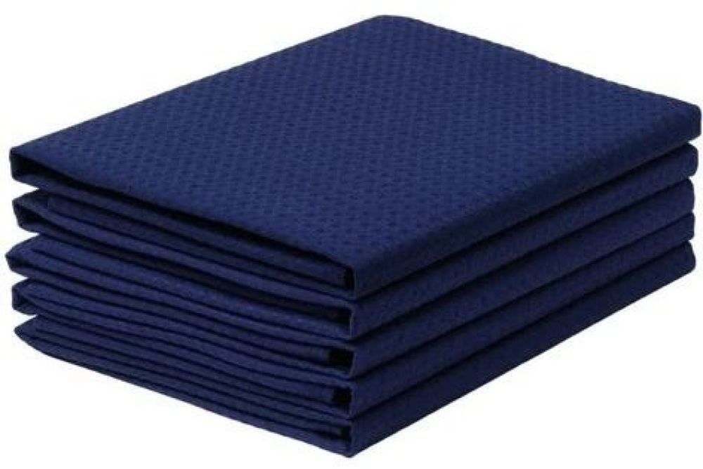 Набор полотенец для кухни Home One 35х60 (5шт), темно-синий