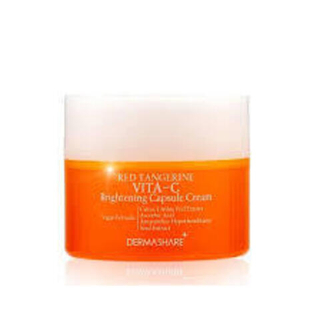 Крем для лица с витамином C DERMASHARE Red Tangerine Vita C Brightening Capsule Cream 50 мл