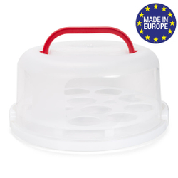 Контейнер для торта и капкейков с крышкой Patisse 30х15 см