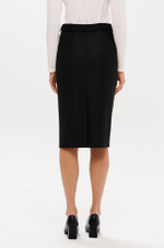 4911 Юбка женская (черный)