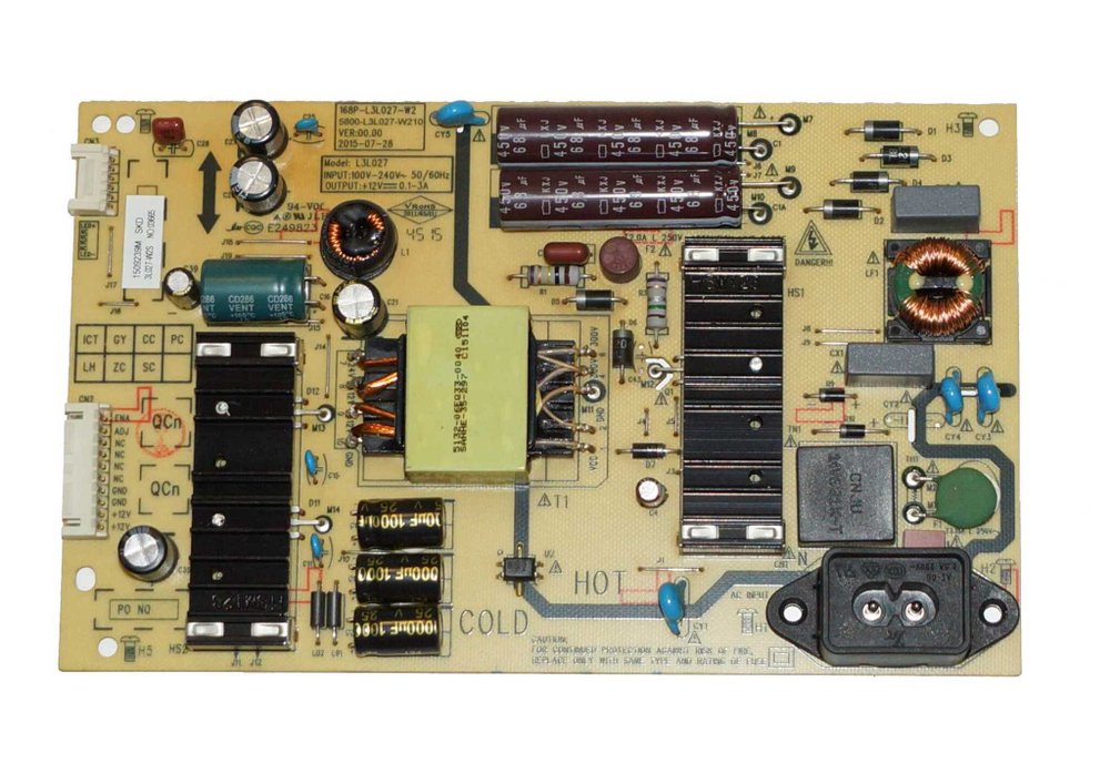 168P-L3L027-W2, 5800-L3L027-W210 блок питания для TELEFUNKEN TF-LED32S21T2 купить REBALL.SU