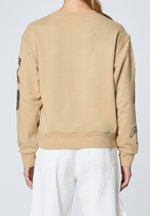 Свитшот с круглым вырезом