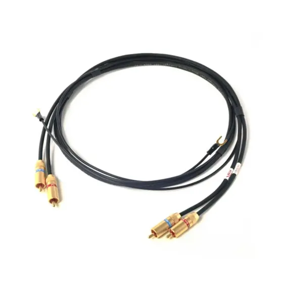 Van Den Hul D-501 Hybrid 2RCA-2RCA Black 1.2m