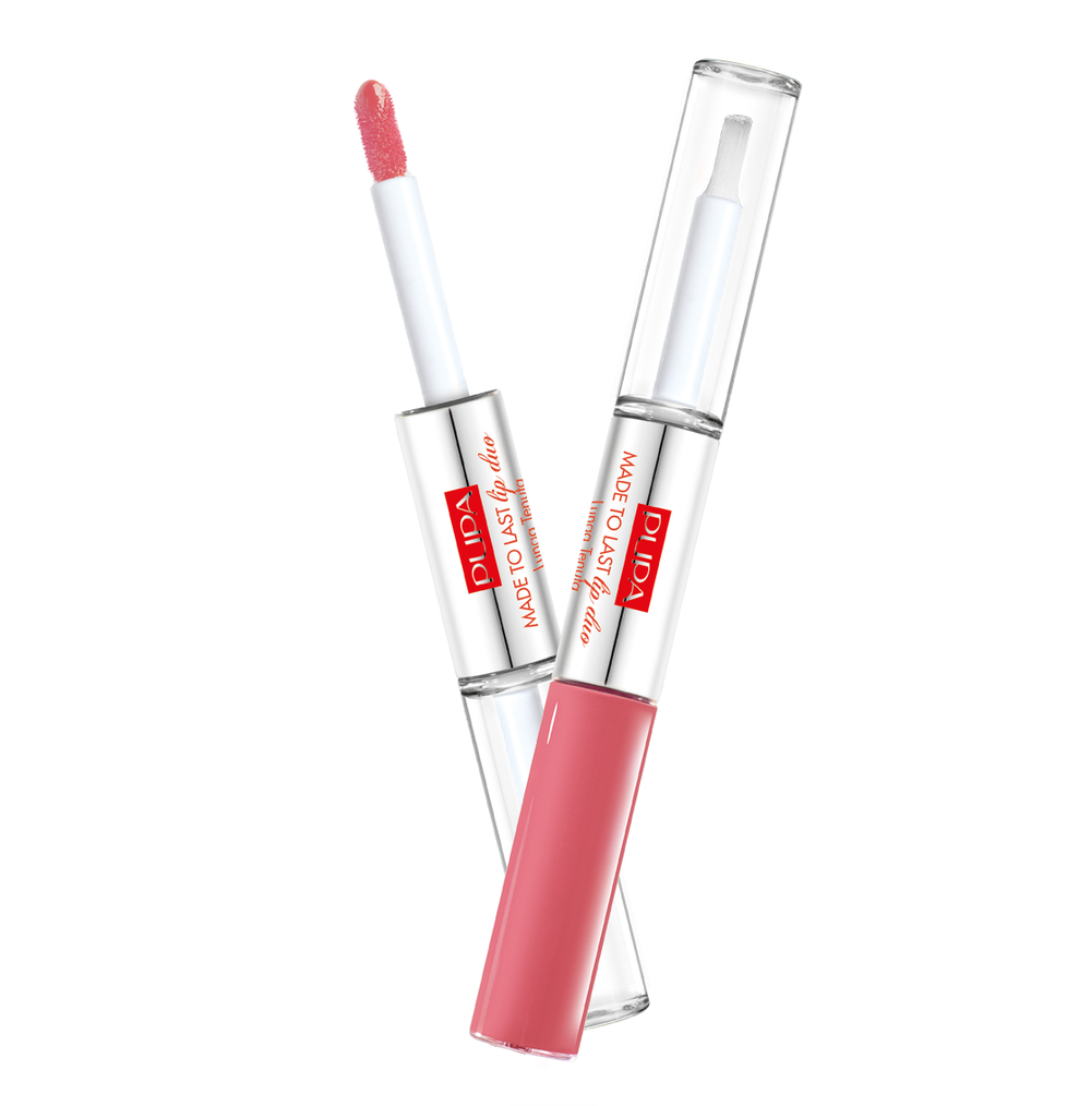 Pupa Тестер Помада для губ Made to Last Lip Duo, жидкая, тон №009, Сладкий розовый, 8 мл
