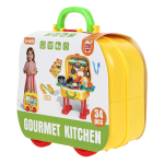 Игровой модуль "Кухня" 34 предм. чемод.на колесах BX55