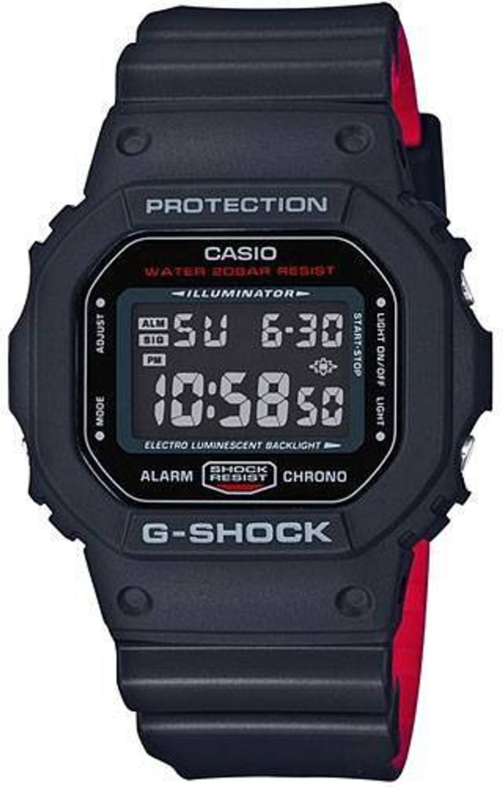 Мужские  наручные часы Casio G-Shock DW-5600HR-1