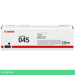 Тонер-картридж Canon 045 BK черный (1242C002)
