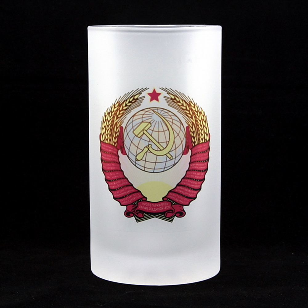 Бокал пивной СССР герб